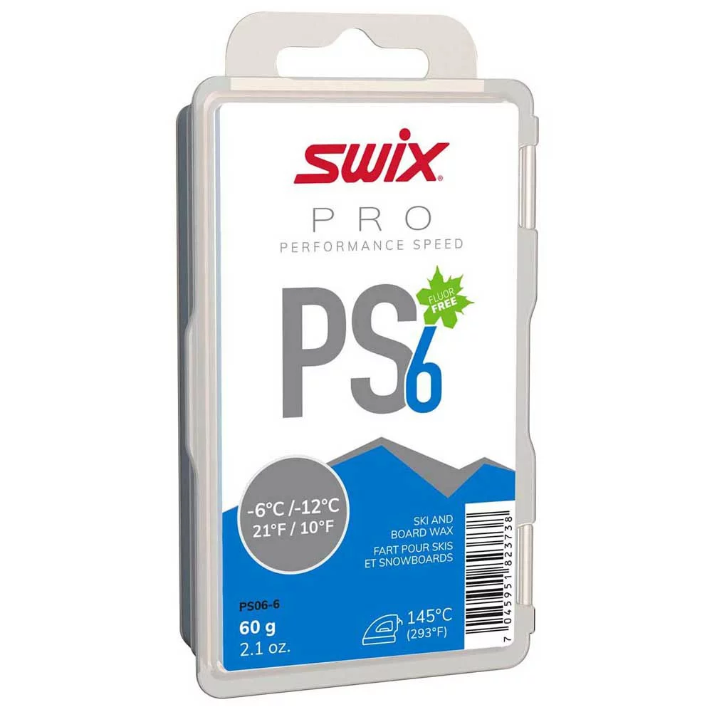 Swix PS6-6ºC/-12ºC 60 G Brettwachs 3 Swix PS6-6ºC/-12ºC 60 G Brettwachs