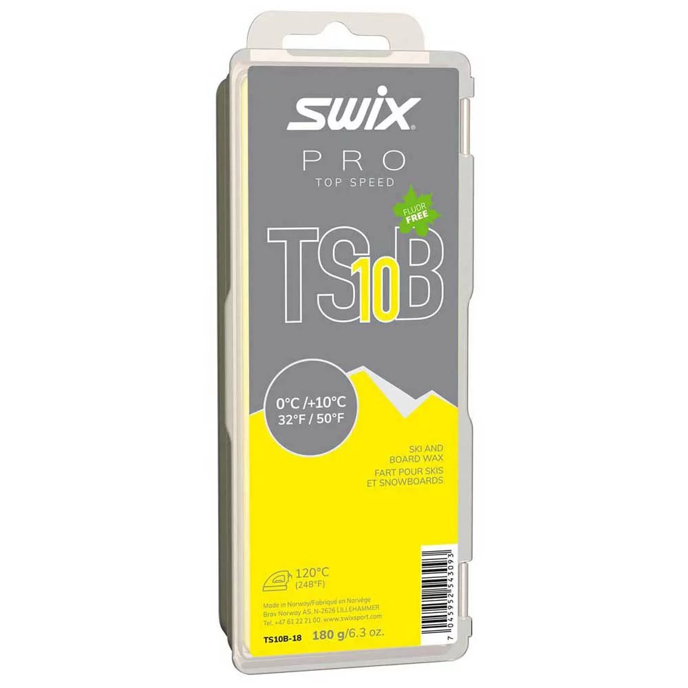 Swix TS10 0ºC/+10ºC 180 G Brettwachs 3 Swix TS10 0ºC/+10ºC 180 G Brettwachs